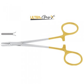 UltraGripX™ TC Ryder Needle Holder Stainless Steel, 18 cm - 7"